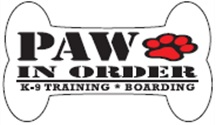 Paw in Order Dog Training